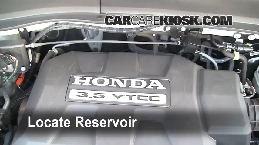 2008 Honda Ridgeline RTL 3.5L V6 Windshield Washer Fluid
